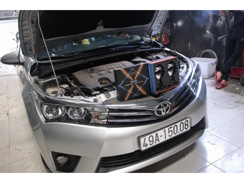 Độ đèn nâng cấp ánh sáng Nâng cấp ánh sáng G-Led X xe Toyota Vios