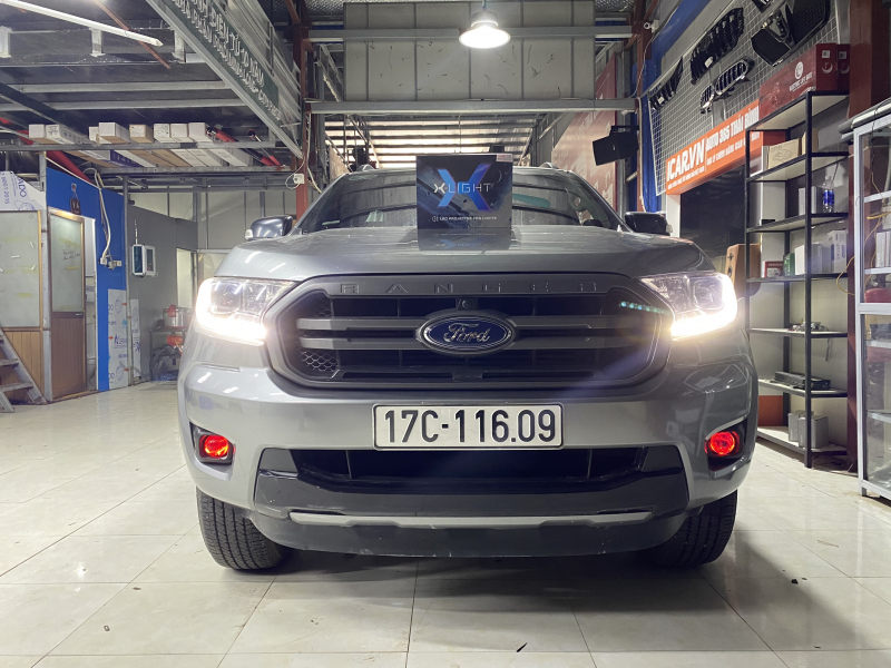 Độ đèn nâng cấp ánh sáng xe Ford Ranger ngày 11/3/22 - Bi led