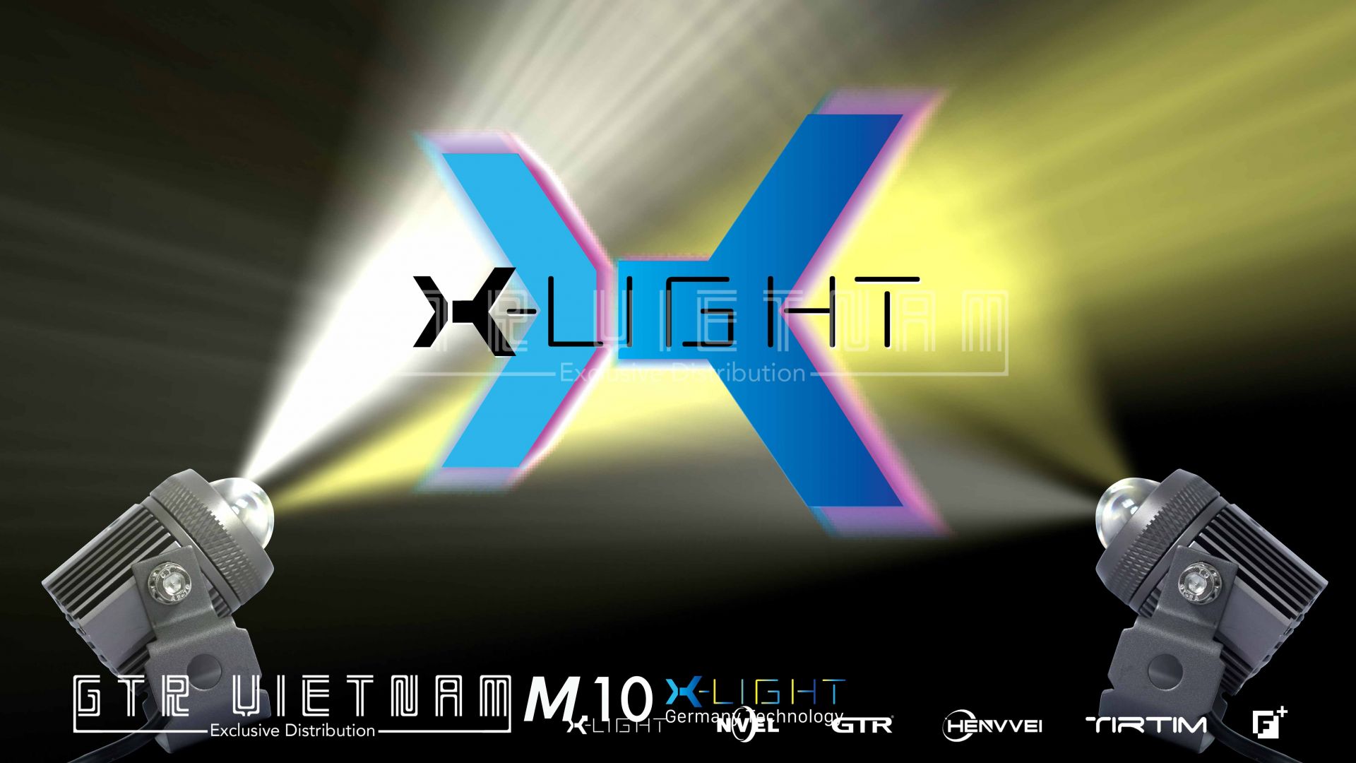 đèn trợ sáng x-light m10