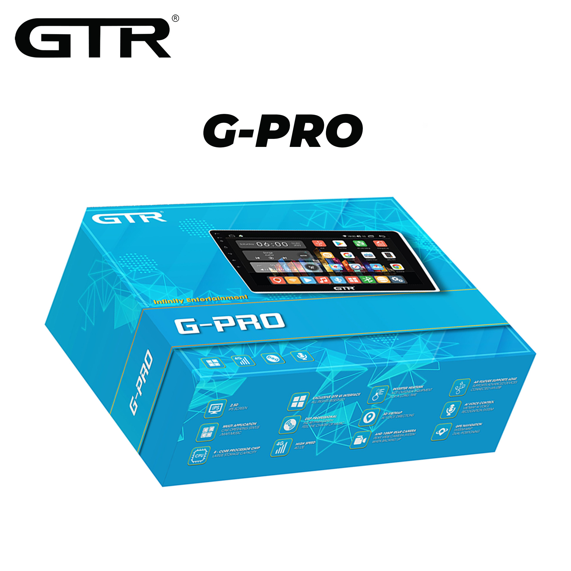 MÀN HÌNH DVD ANDROID GTR G-PRO