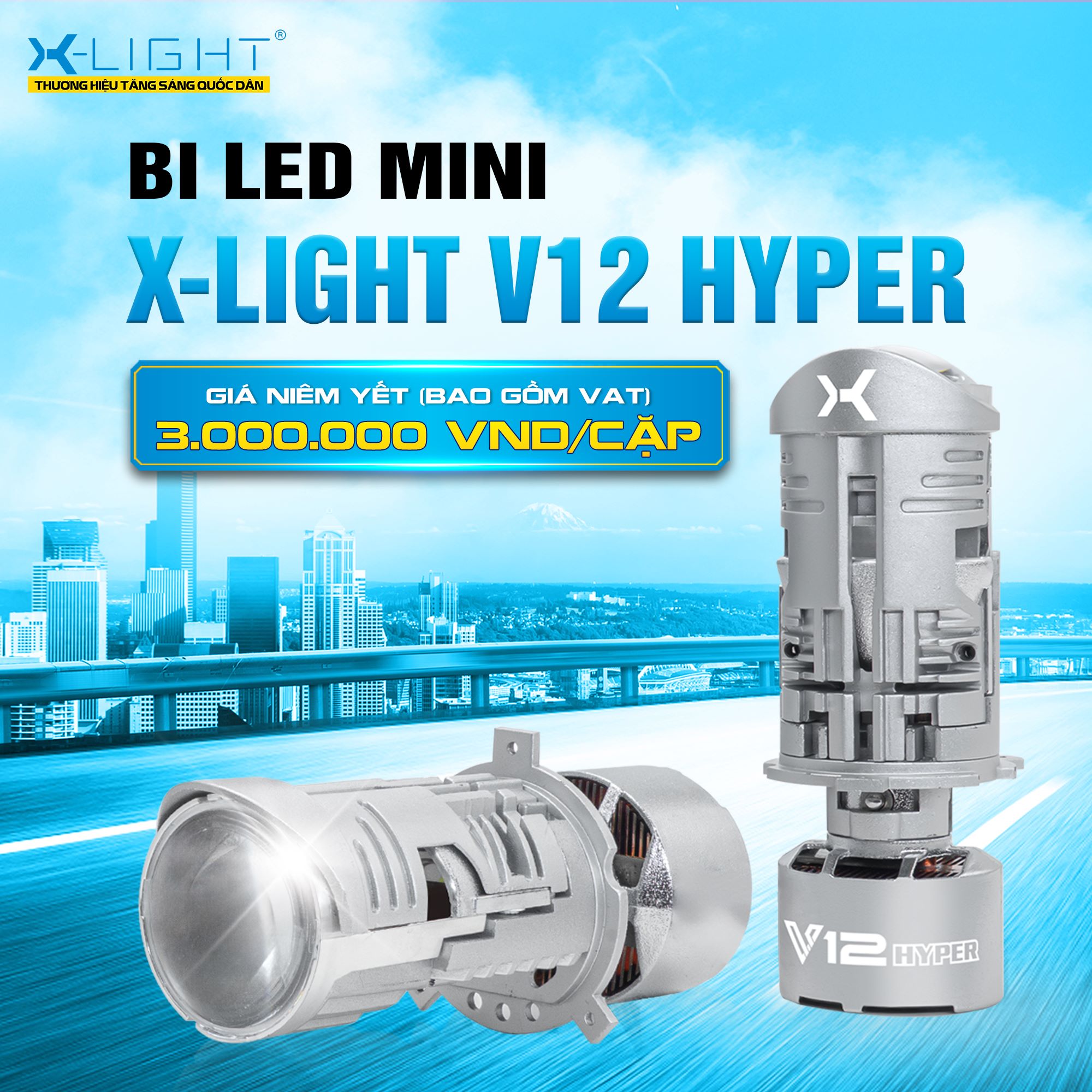 BI LED MINI X-LIGHT V12 HYPER