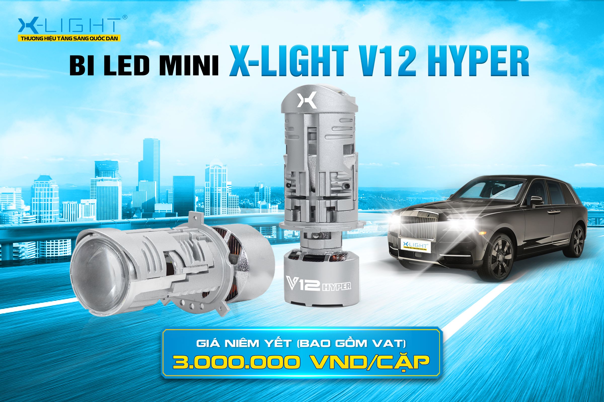 BI LED MINI X-LIGHT V12 HYPER