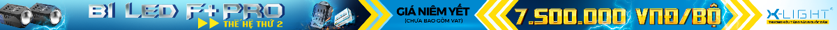 ĐÈN BI LED X-LIGHT F+ PRO - THẾ HỆ THỨ 2