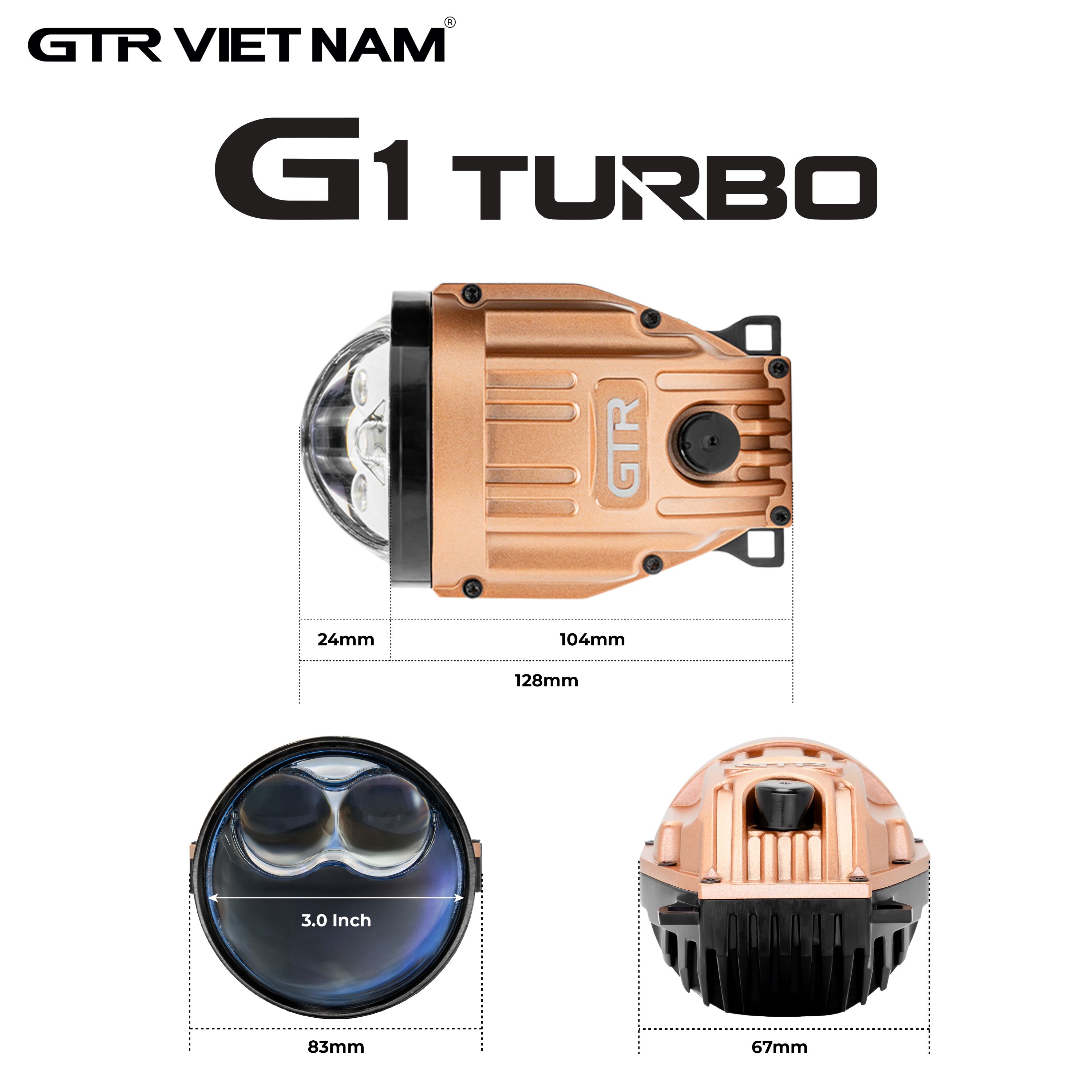 BI GẦM GTR G1 TURBO