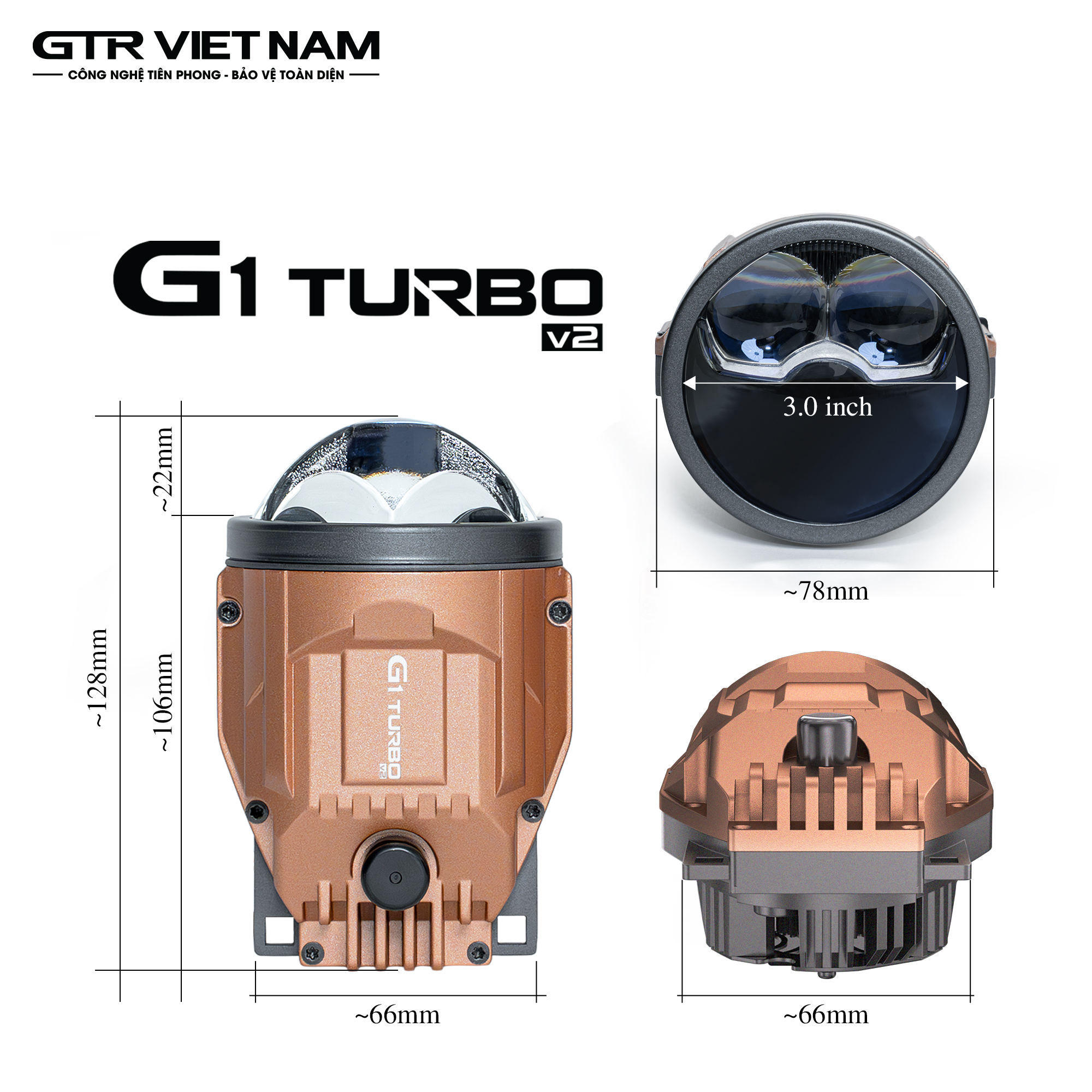 Bi gầm GTR G1 Turbo V2