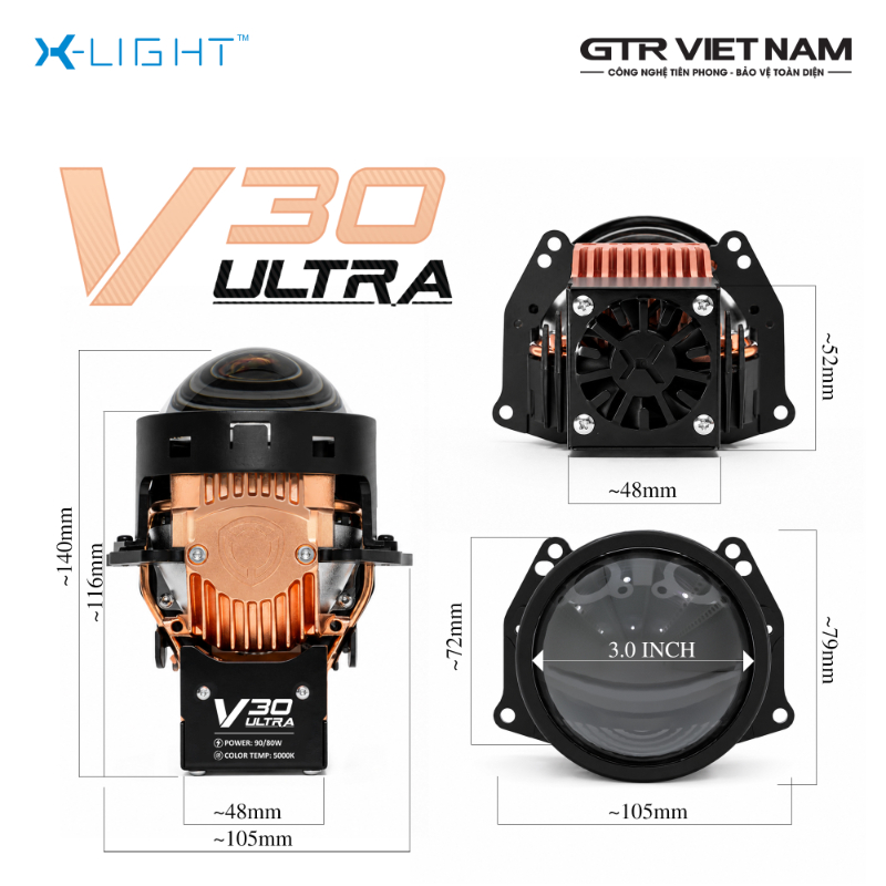 Bi LED X-Light V30 Ultra 2026