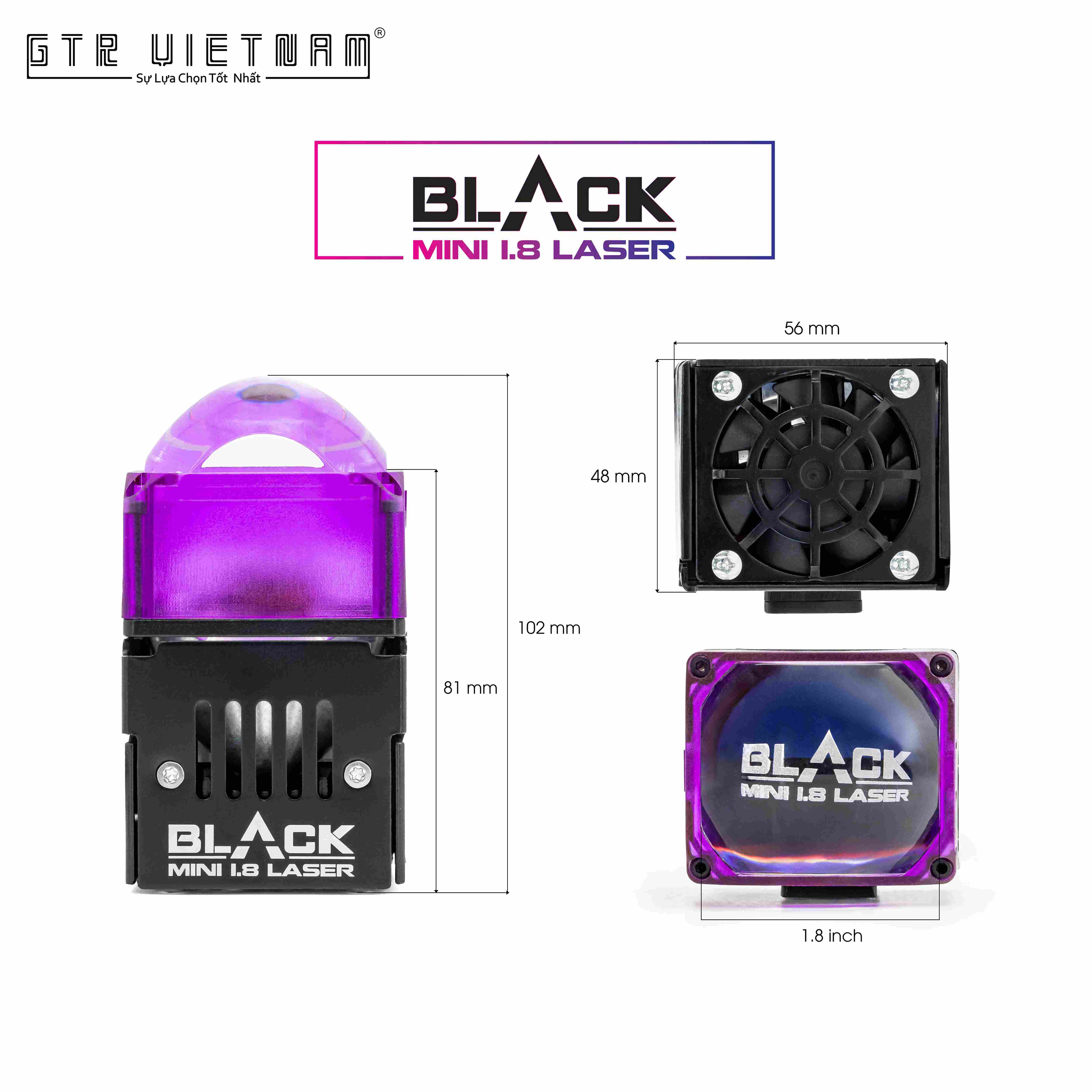 TITAN MOTO BLACK MINI 1.8 LASER