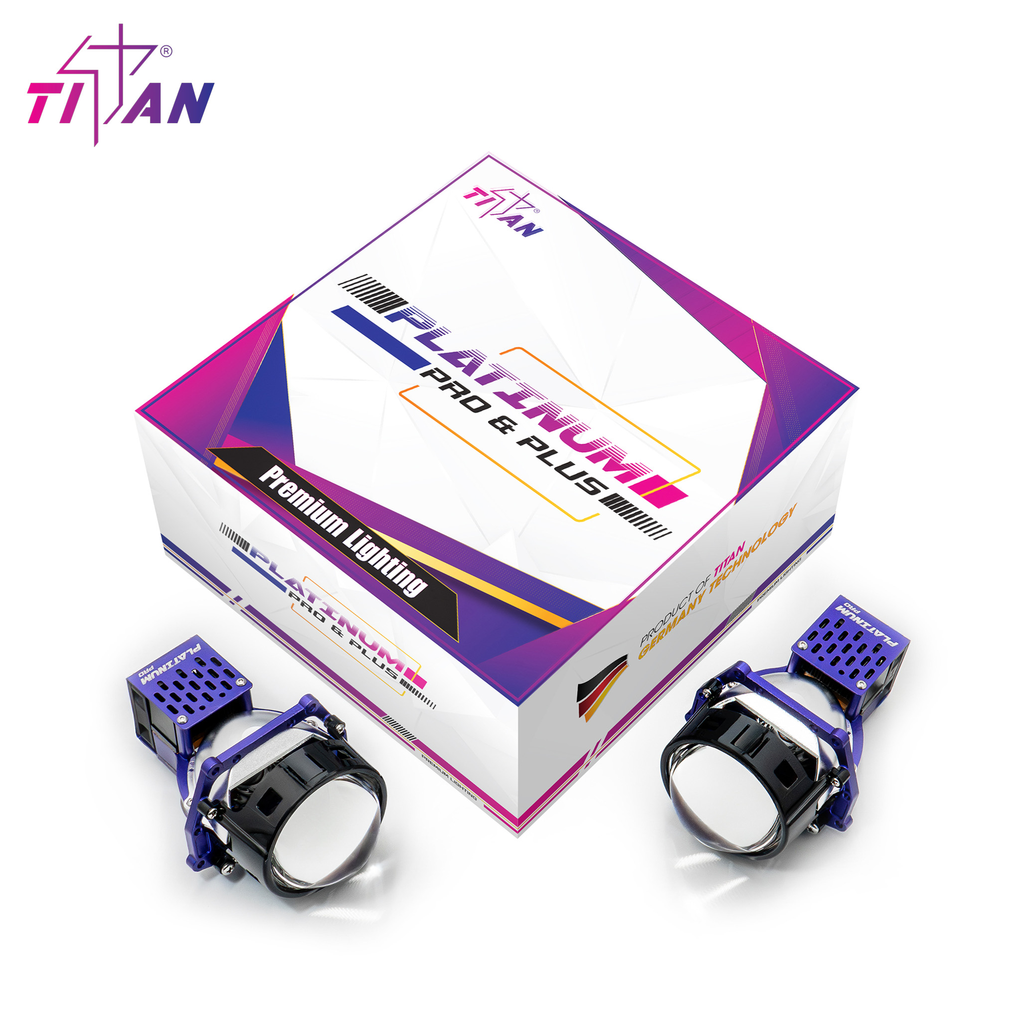 BI LED TITAN PLATINUM PRO