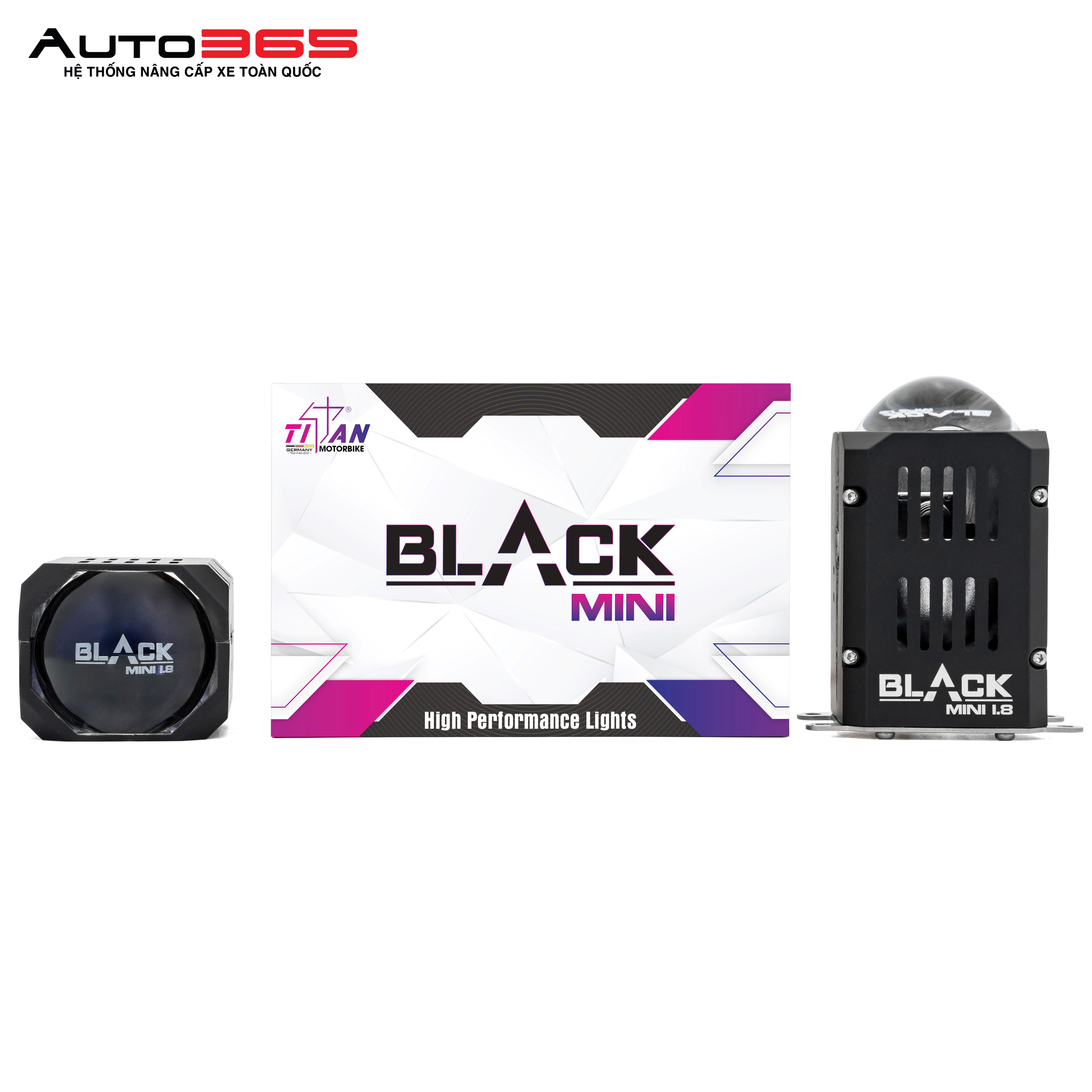 BI LED TITAN BLACK MINI 1.8 INCH