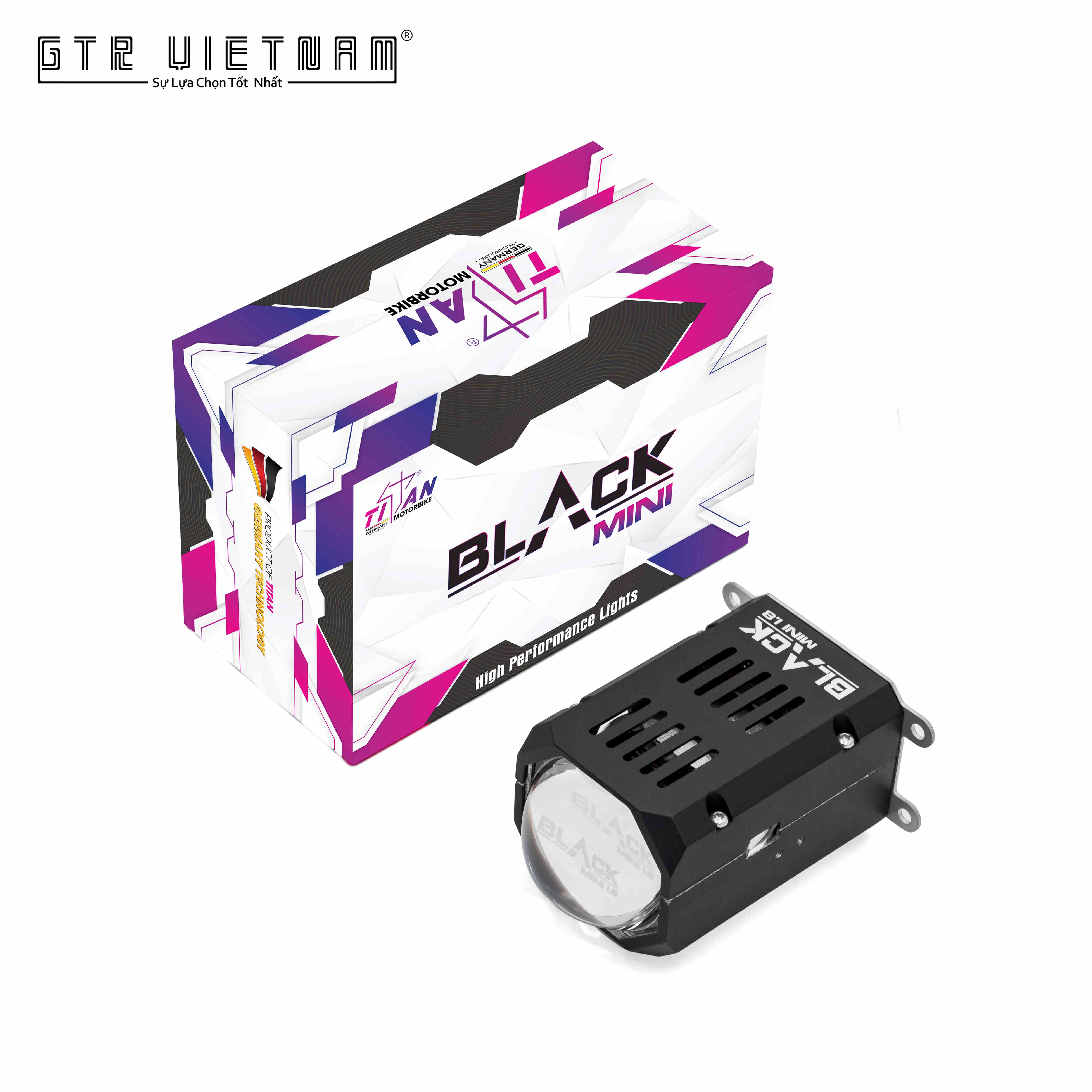 BI LED TITAN BLACK MINI 1.8 INCH