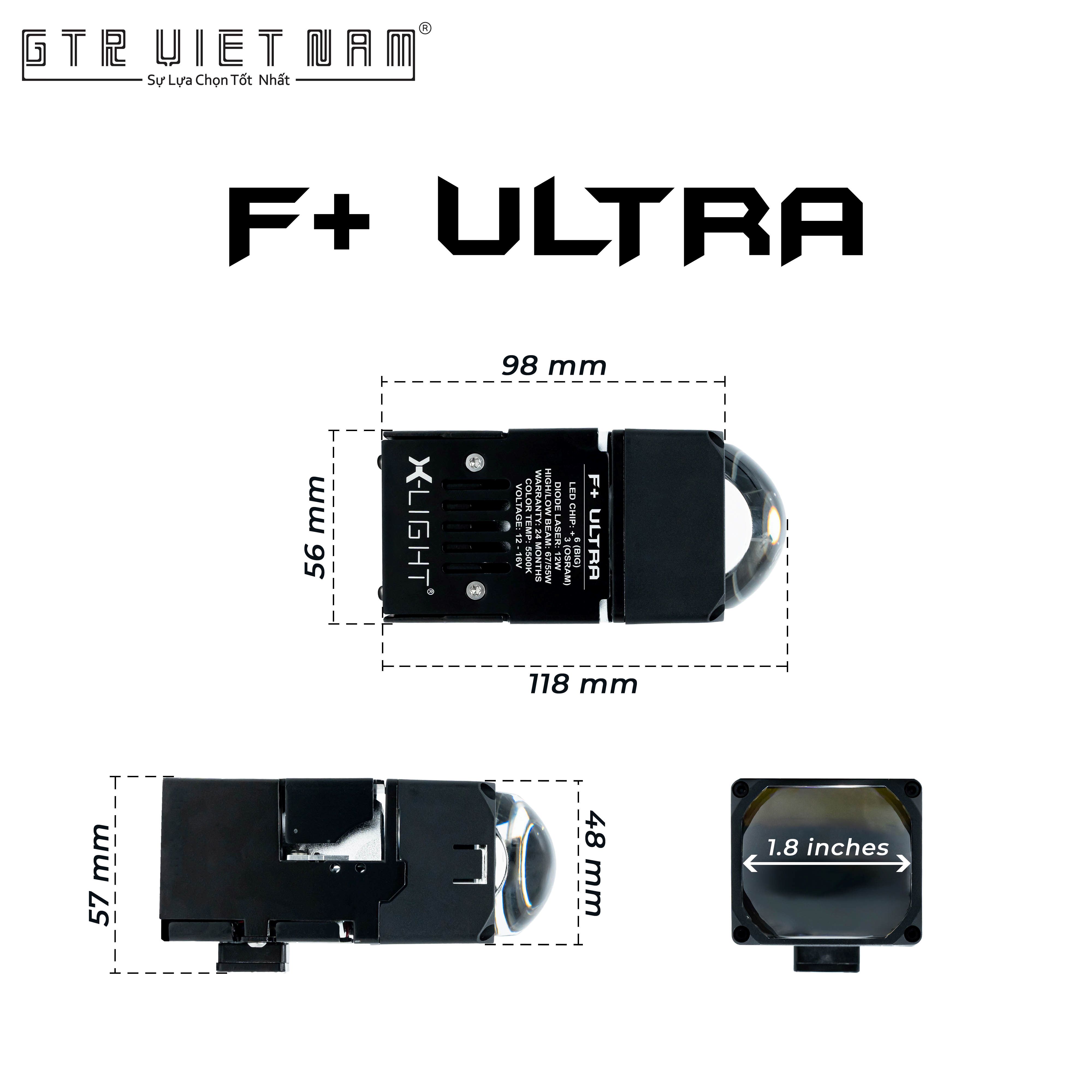 Module Laser X-Light F+ Ultra New 2024