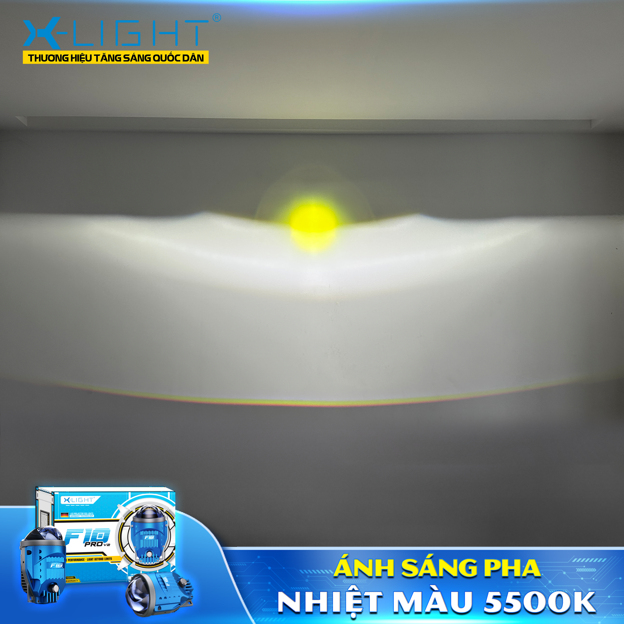 ĐÈN BI GẦM X-LIGHT F10 PRO V2