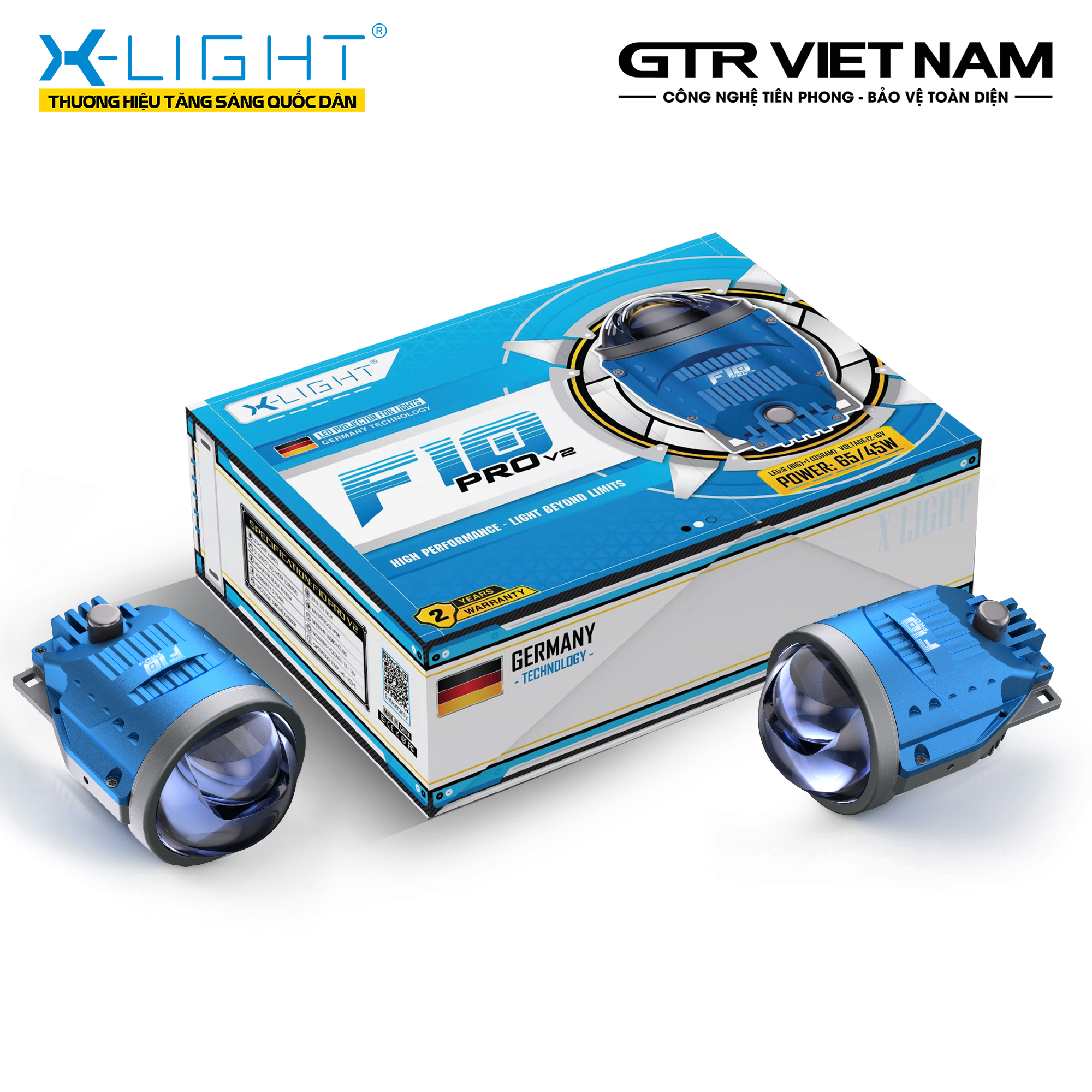 ĐÈN BI GẦM X-LIGHT F10 PRO V2