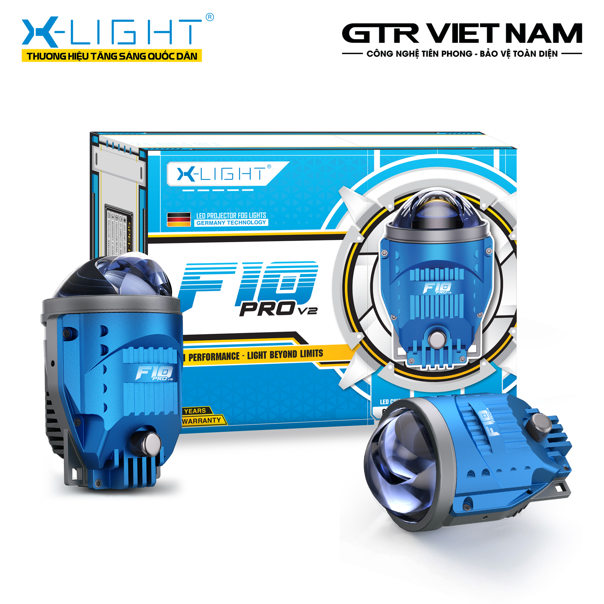 ĐÈN BI GẦM X-LIGHT F10 PRO V2