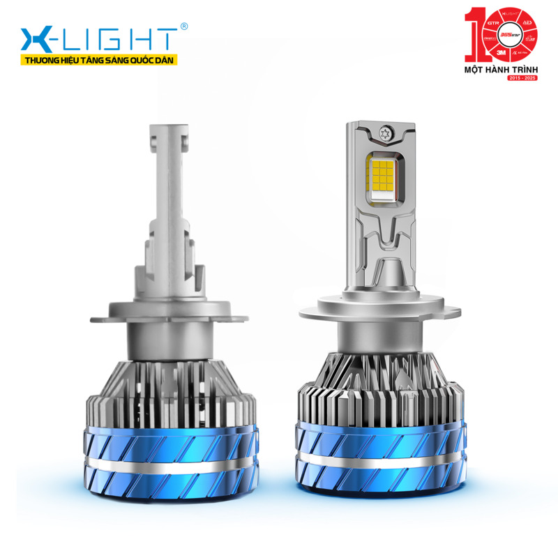 BÓNG LED NAOEVO S8 PRO - NHIỆT MÀU 4300K - CHÂN H4