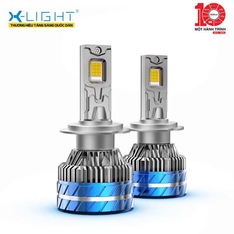 BÓNG LED NAOEVO S8 PRO - NHIỆT MÀU 4300K - CHÂN H4