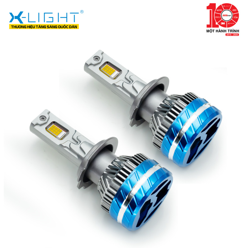 BÓNG LED NAOEVO S8 PRO - NHIỆT MÀU 4300K - CHÂN H4