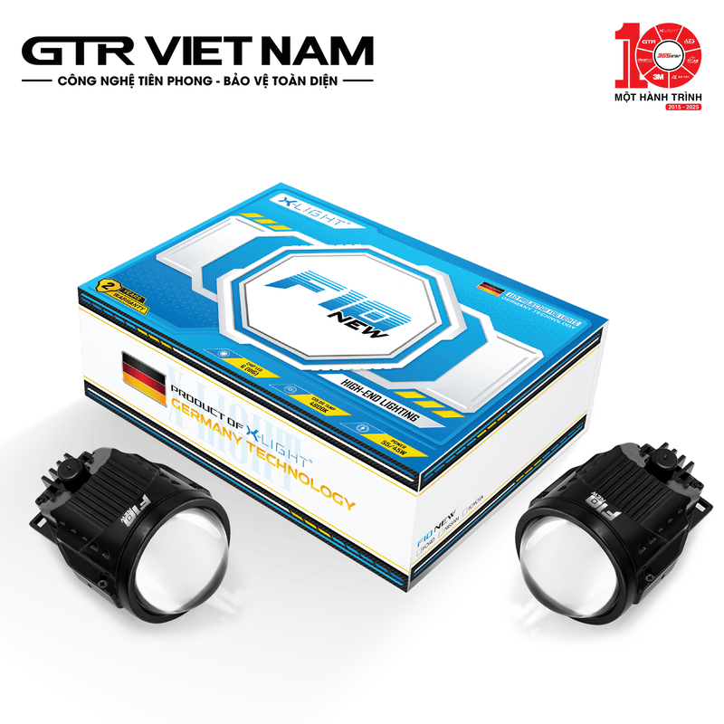 ĐÈN BI GẦM X-LIGHT F10 NEW (2025)