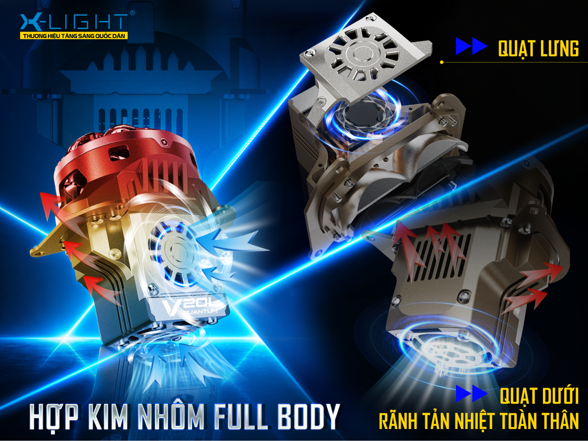 Bi LED X-Light V20L Quantum