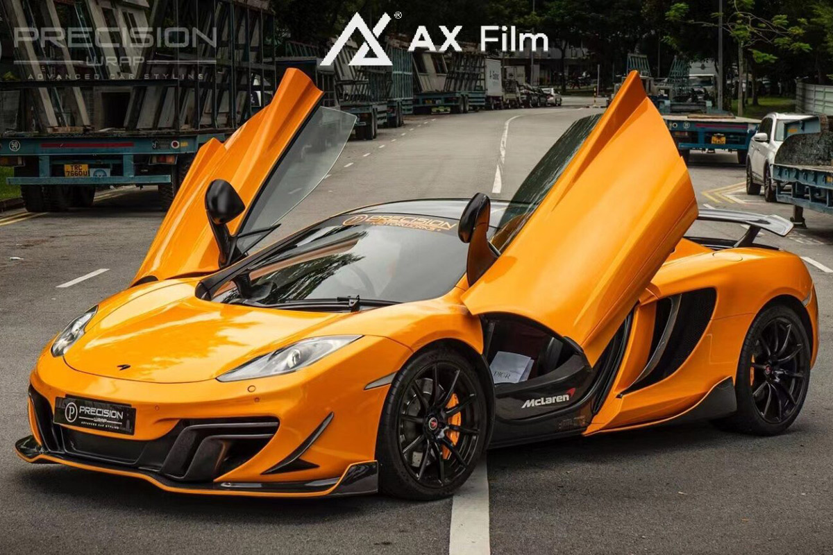 AX FLIM TPU MCLAREN ORANGE - CAM MCLAREN