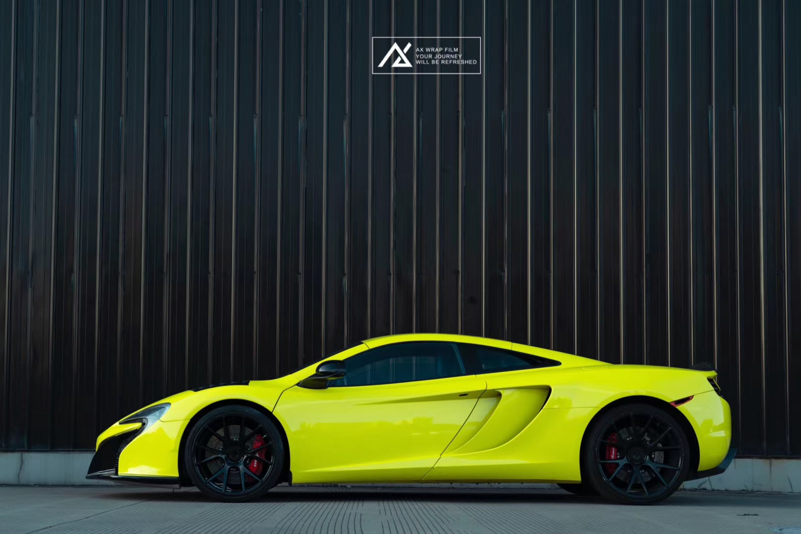 AX WRAP FILM GLOSS LEMON YELLOW – VÀNG CHANH BÓNG MCLAREN