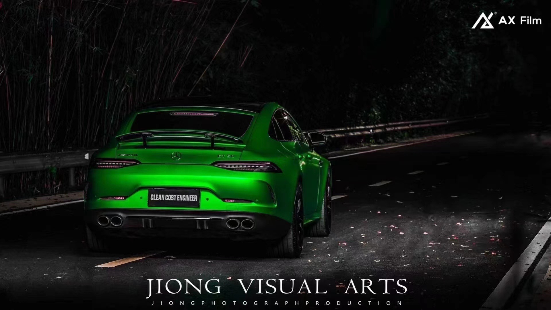 AX WRAP FILM MATTE CHROME METALLIC GREEN - MÀU XANH KIM LOẠI MÀ CROM MỜ