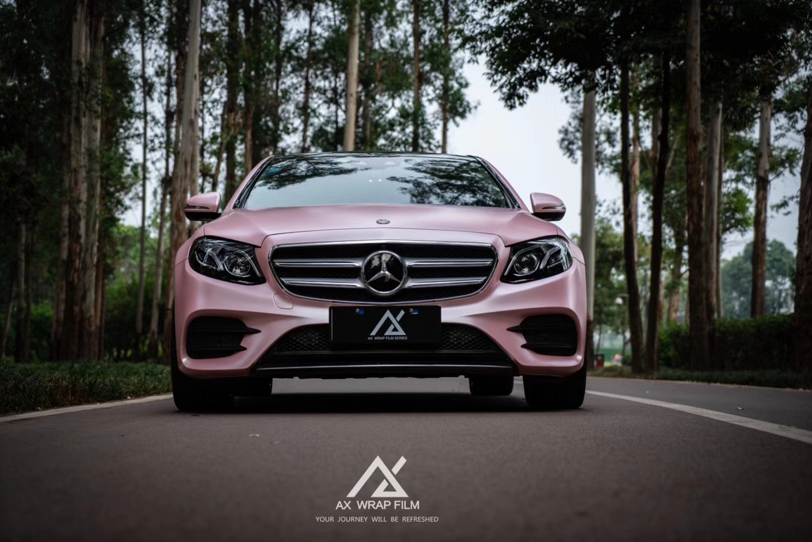 AX WRAP FILM PEARL METALLIC SAKURA PINK - HỒNG SAKURA ÁNH KIM NGỌC TRAI