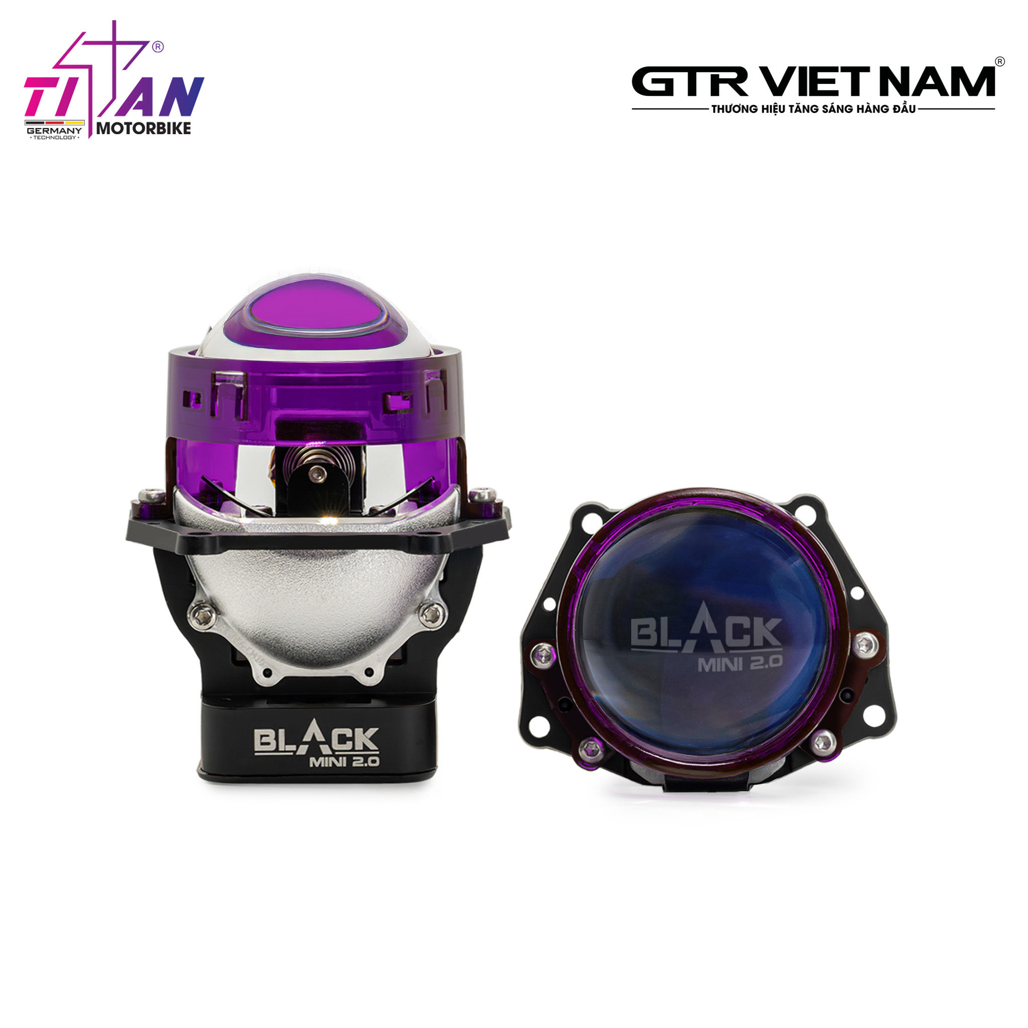 BI LED TITAN MOTO BLACK MINI 2.0 VERSION 2