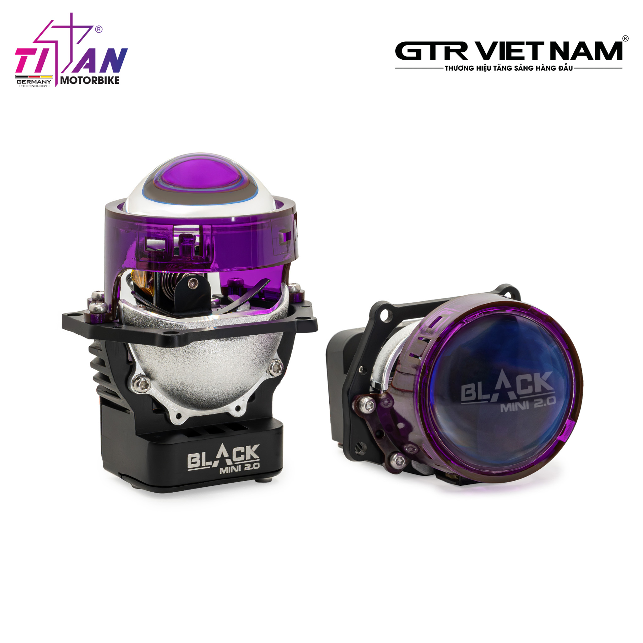 BI LED TITAN MOTO BLACK MINI 2.0 VERSION 2