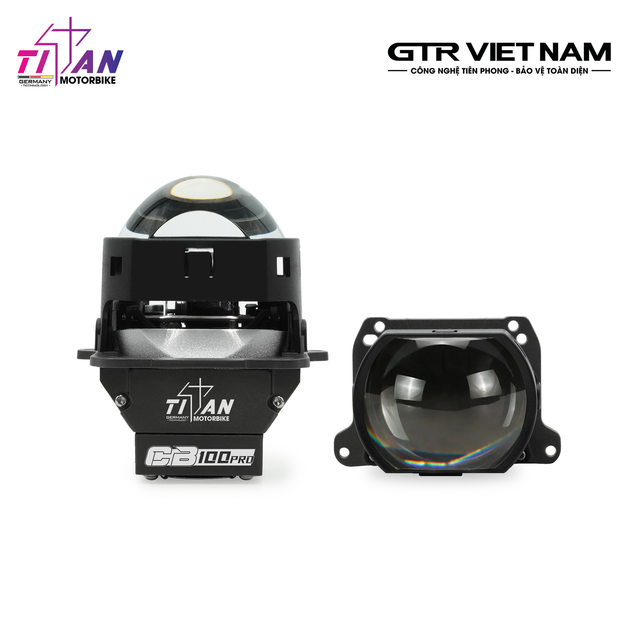 BI LED TITAN MOTO CB100 PRO SQUARE