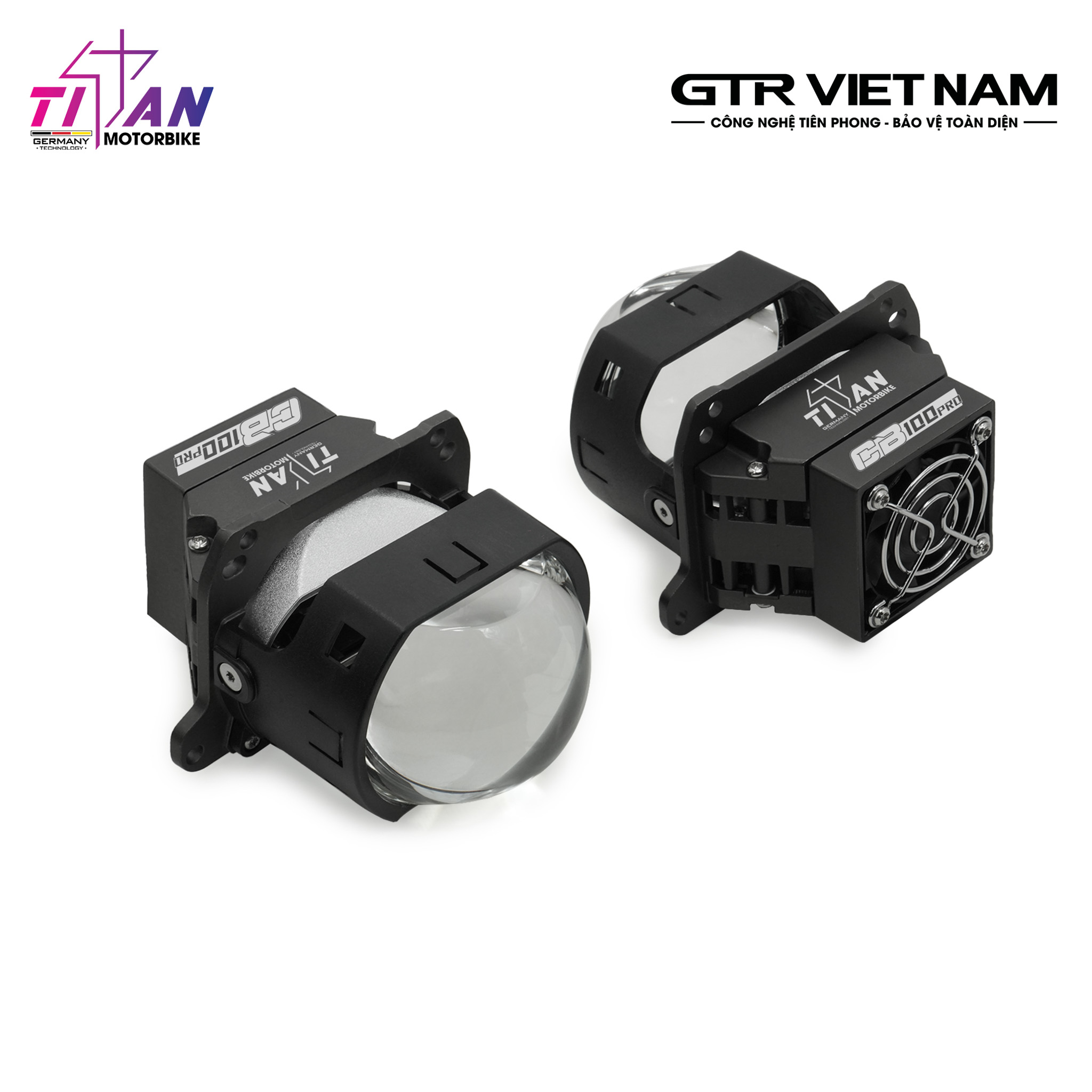 BI LED TITAN MOTO CB100 PRO SQUARE