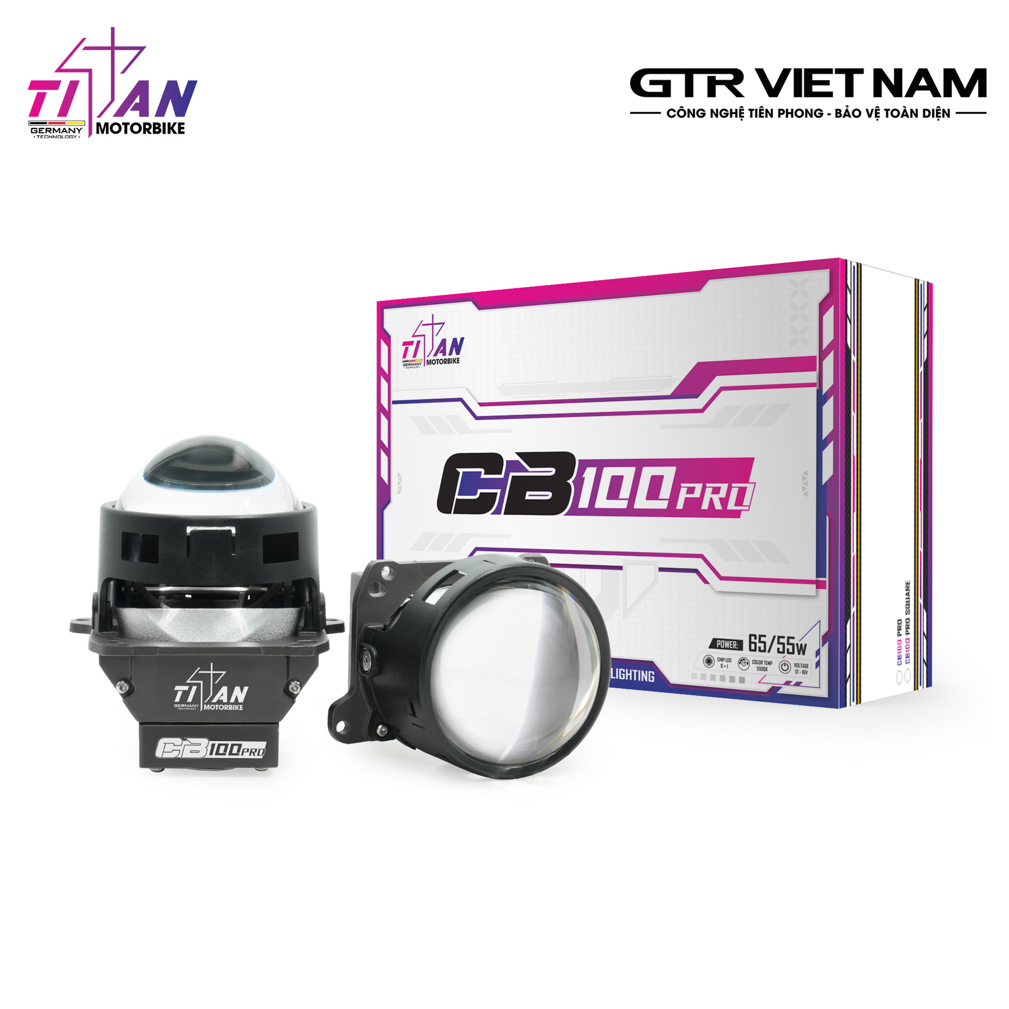 BI LED TITAN MOTO CB100 PRO