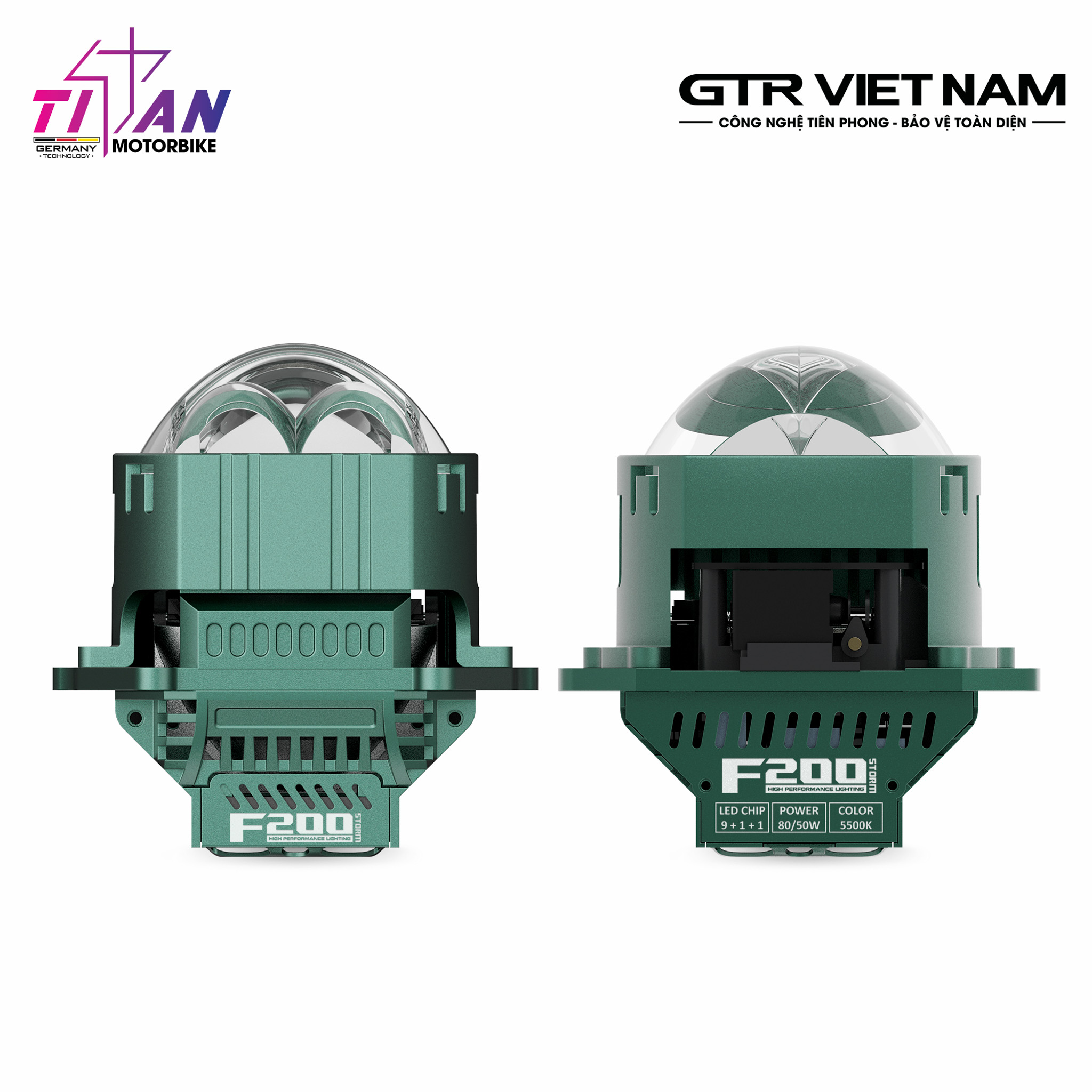 BI LED TITAN MOTO F200 STORM