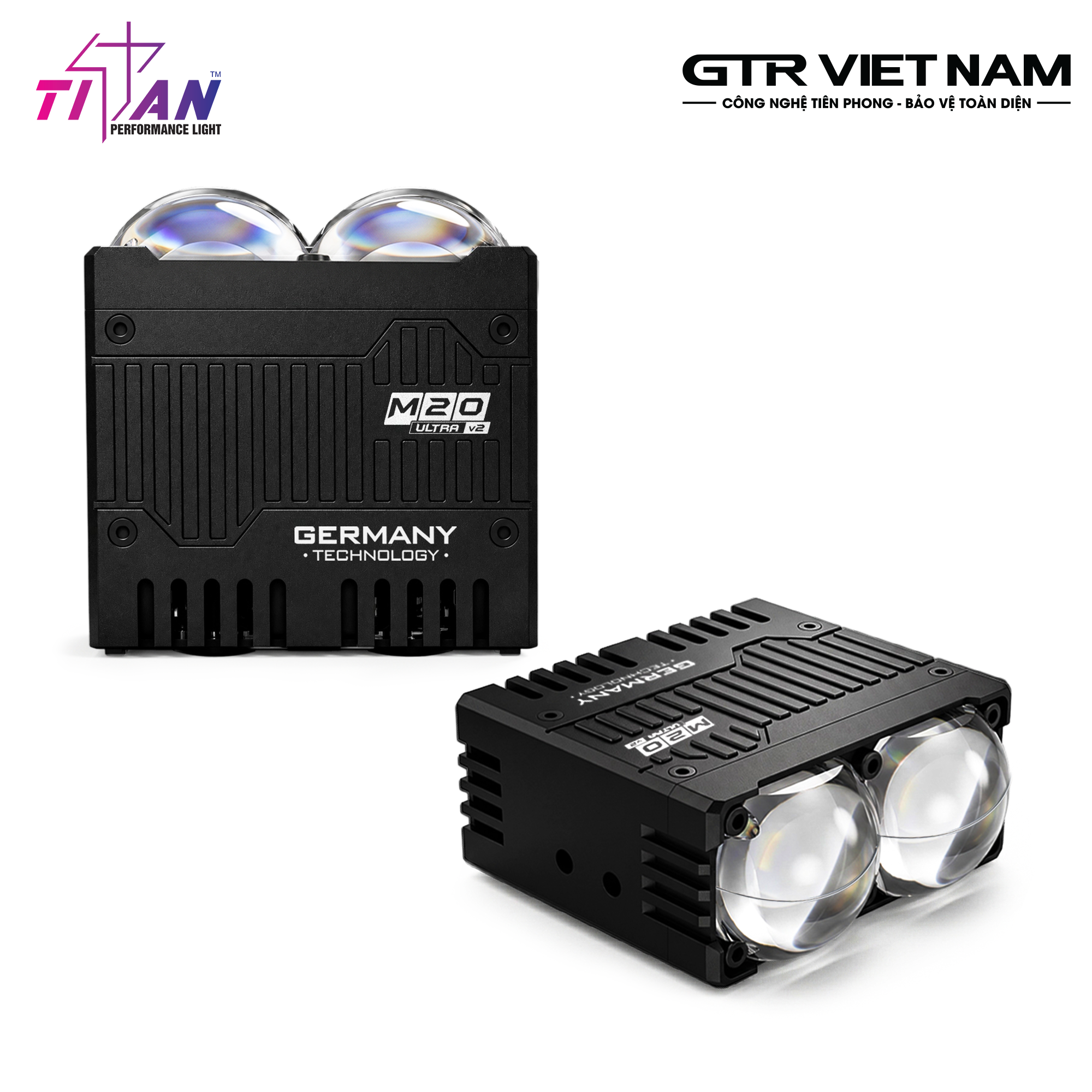 ĐÈN GẦM DẠNG RỜI TITAN MOTO M20 ULTRA V2