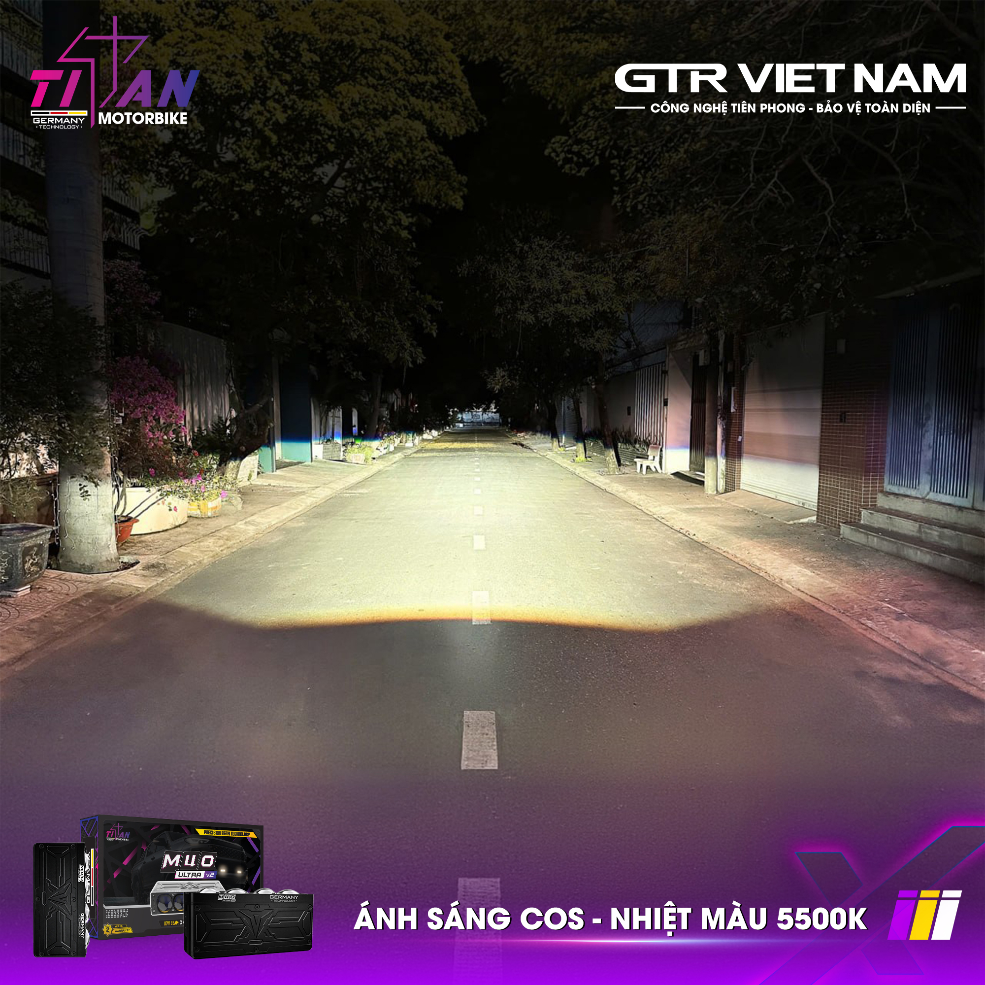 ĐÈN TRỢ SÁNG TITAN M40 ULTRA V2