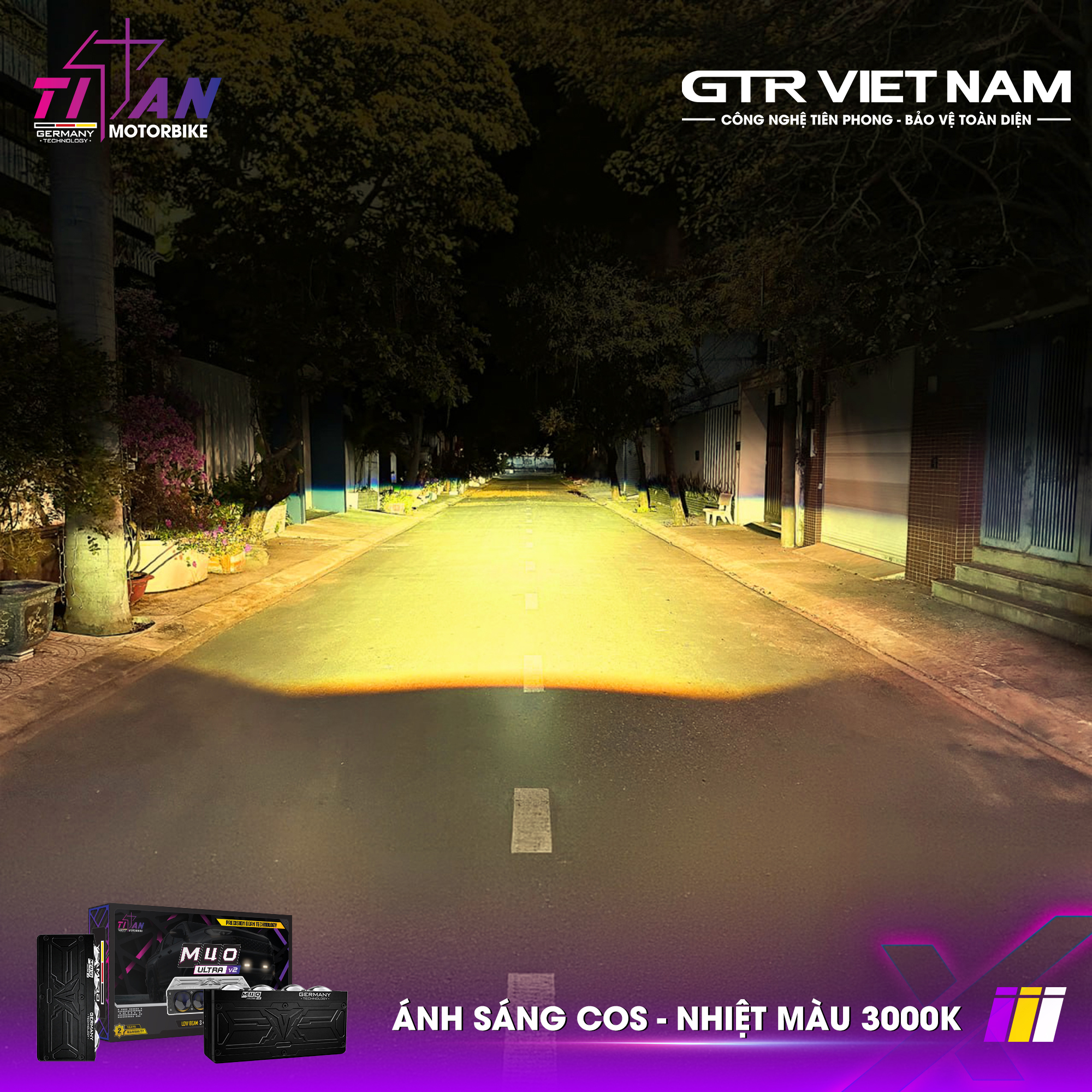 ĐÈN TRỢ SÁNG TITAN M40 ULTRA V2