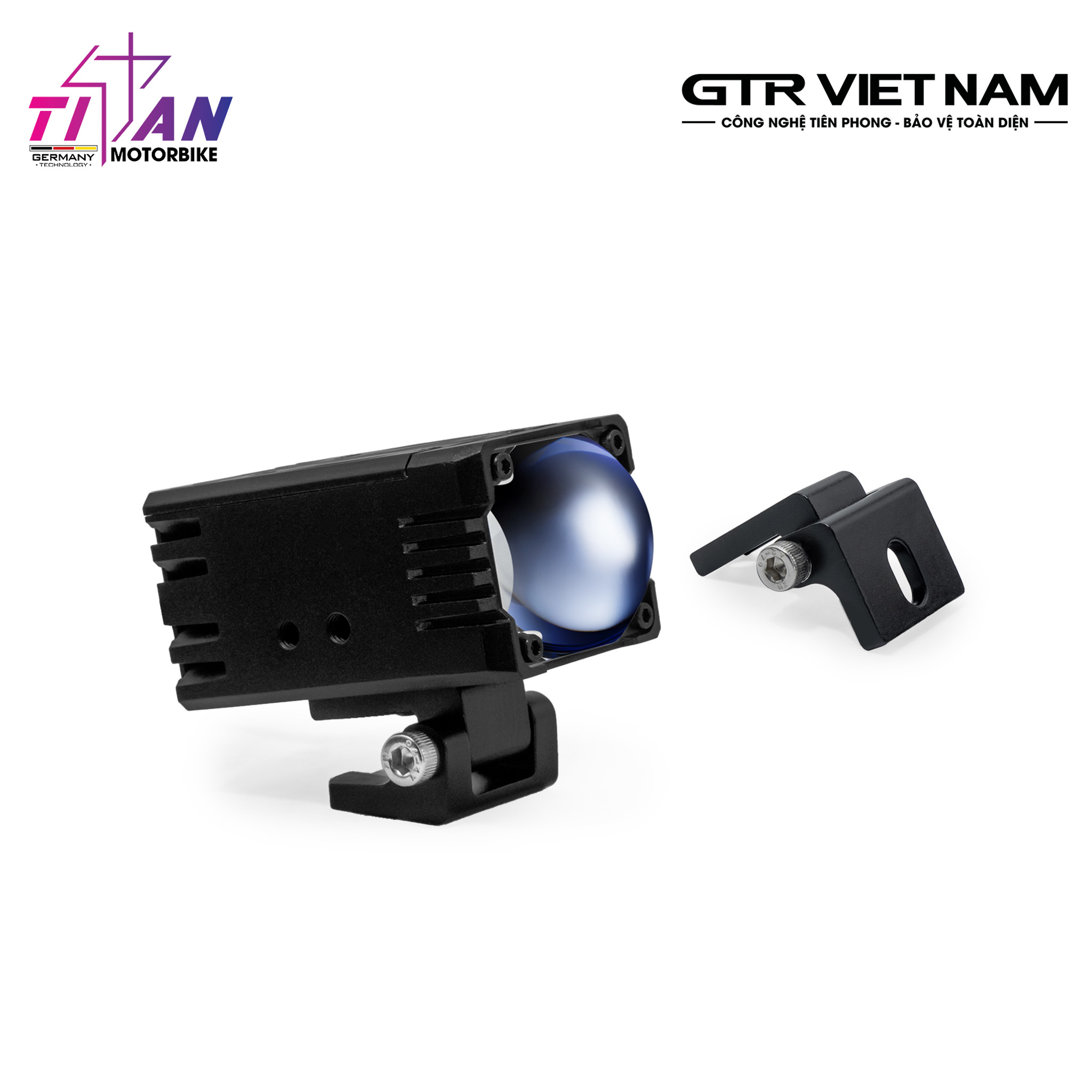 ĐÈN TRỢ SÁNG TITAN MOTO F1 GT