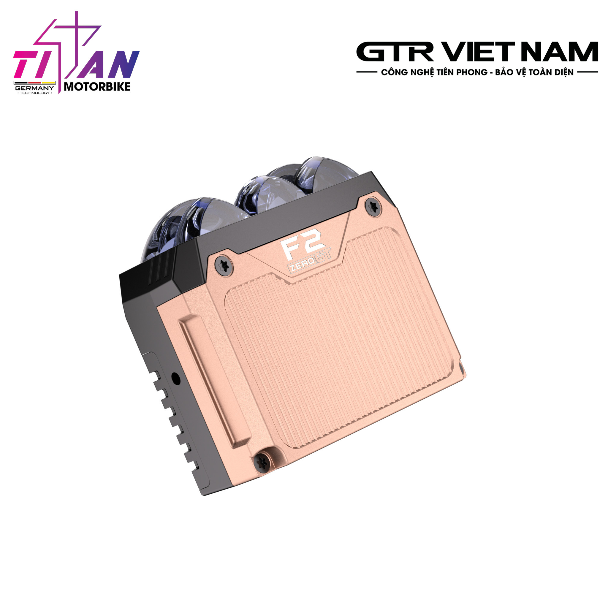 ĐÈN TRỢ SÁNG TITAN MOTO F2 ZERO GT