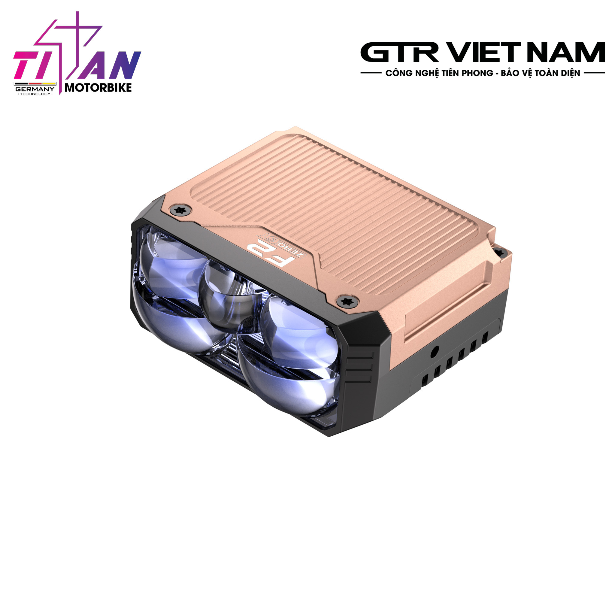 ĐÈN TRỢ SÁNG TITAN MOTO F2 ZERO GT