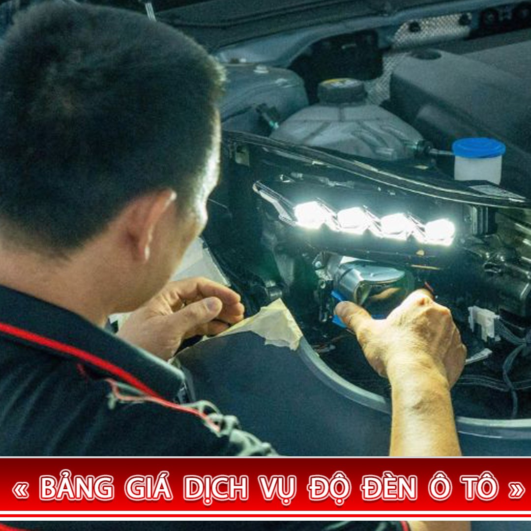 ĐỘ ĐÈN BI LASER Ô TÔ