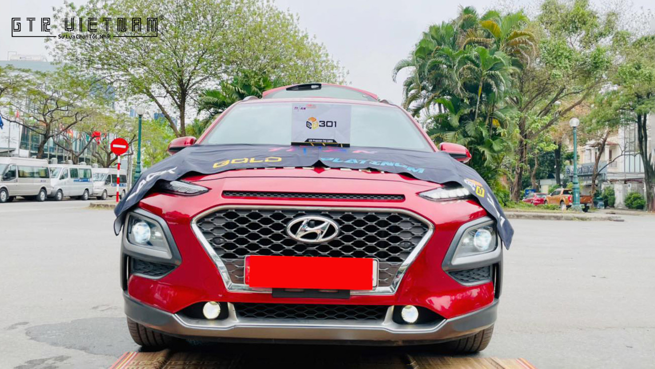 Hyundai Kona nâng cấp bi gầm Titan 301