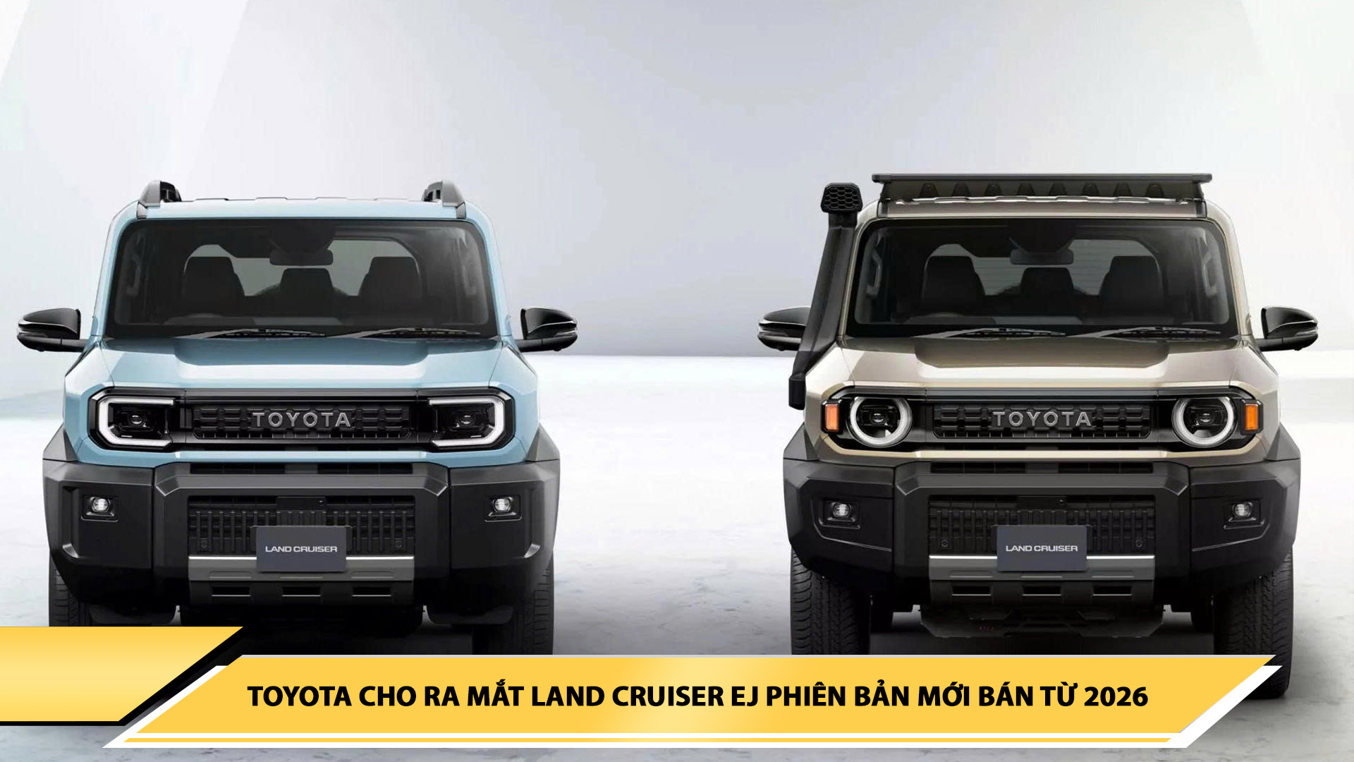 Toyota cho ra mắt Land Cruiser EJ phiên bản mới bán từ năm 2026